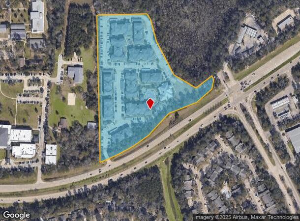  4400 College Park Dr, Conroe, TX Parcel Map