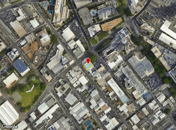  742 Queen St, Honolulu, HI Parcel Map