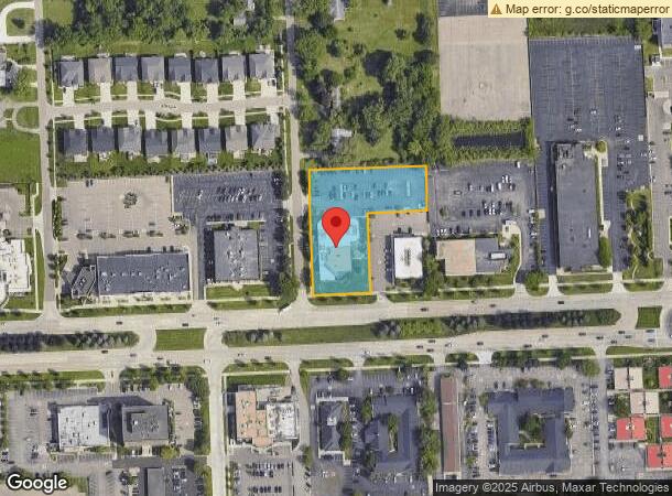  1800 W Big Beaver Rd, Troy, MI Parcel Map