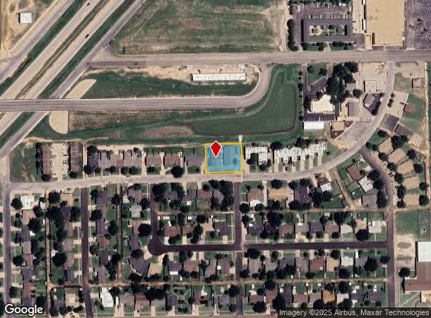 2900 Edgemere Dr, Plainview, TX Parcel Map
