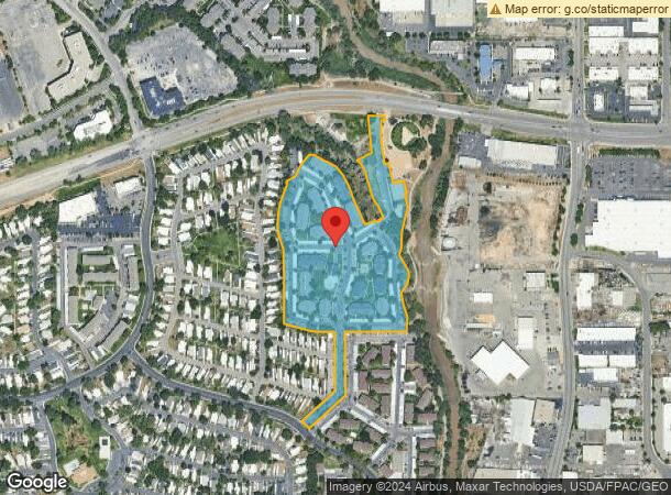  4536 S Bridgeside Way, Salt Lake City, UT Parcel Map