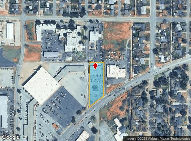  4518 S 14Th St, Abilene, TX Parcel Map