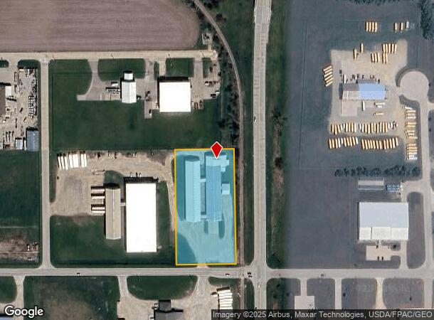 1702 E Anson St, Marshalltown, IA Parcel Map