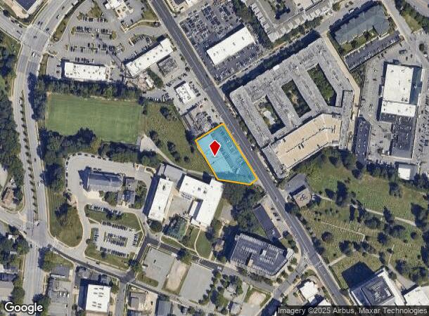  714 York Rd, Towson, MD Parcel Map