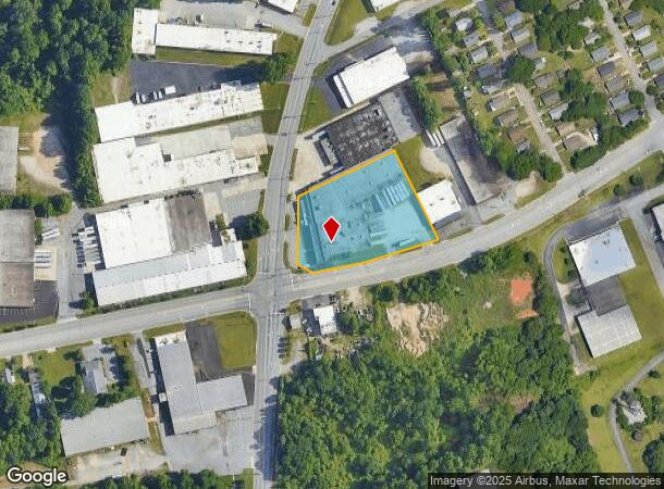  1949 W Green Dr, High Point, NC Parcel Map