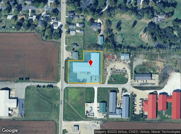 9909 W Primrose, Edwards, IL Parcel Map