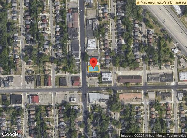  16122 Meyers Rd, Detroit, MI Parcel Map