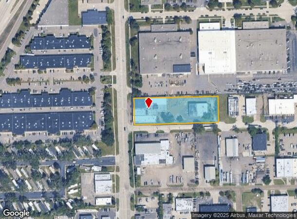  25240 Dequindre Rd, Warren, MI Parcel Map