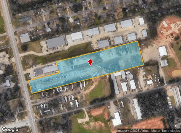  2414 N Frazier St, Conroe, TX Parcel Map