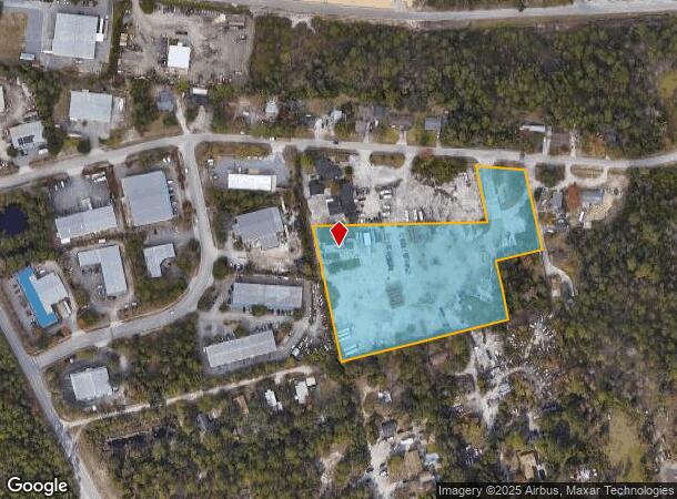  122 Bryan Rd, Wilmington, NC Parcel Map