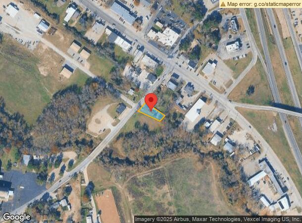 117 S Stewart St, Azle, TX Parcel Map