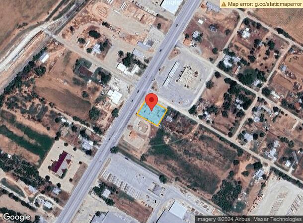  1901 Hutchins Ave, Ballinger, TX Parcel Map