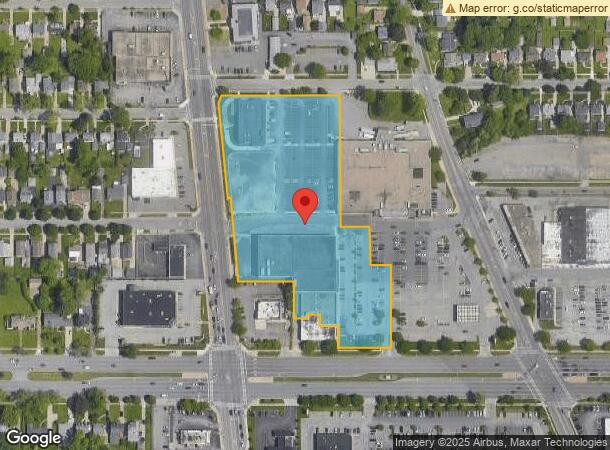  1692 Sheridan Dr, Buffalo, NY Parcel Map