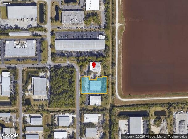  95 East Dr, Melbourne, FL Parcel Map