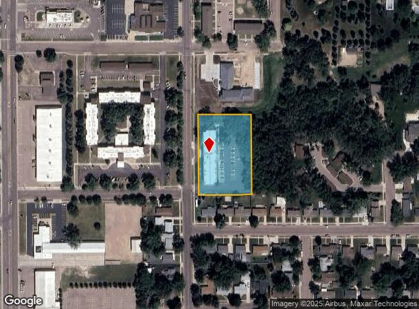 1500 N Kimball St, Mitchell, SD Parcel Map