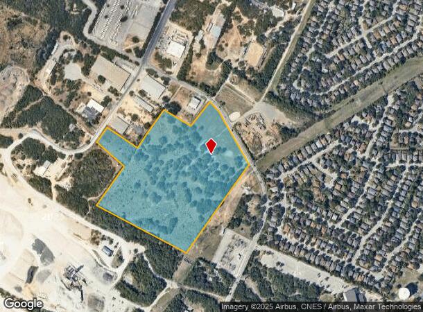 11595 Leslie Rd, Helotes, TX Parcel Map