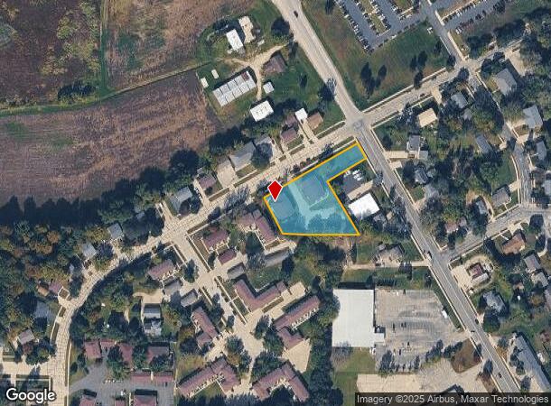 2101 Green Tree Rd, West Bend, WI Parcel Map