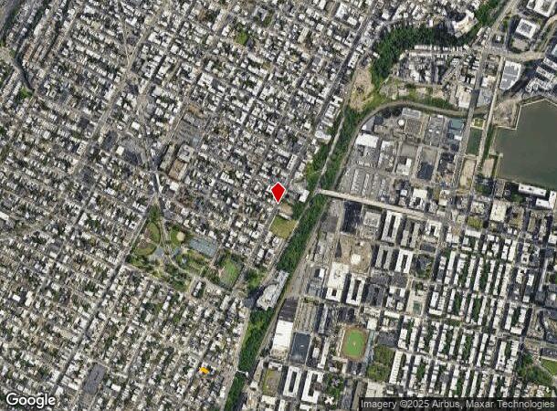  594 Palisade Ave, Jersey City, NJ Parcel Map