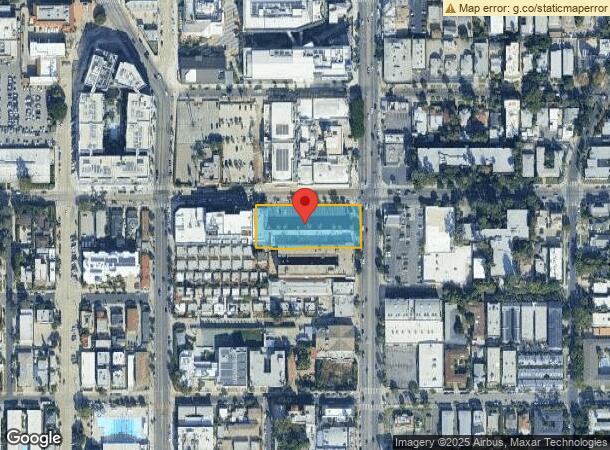  1253 Vine St, Los Angeles, CA Parcel Map