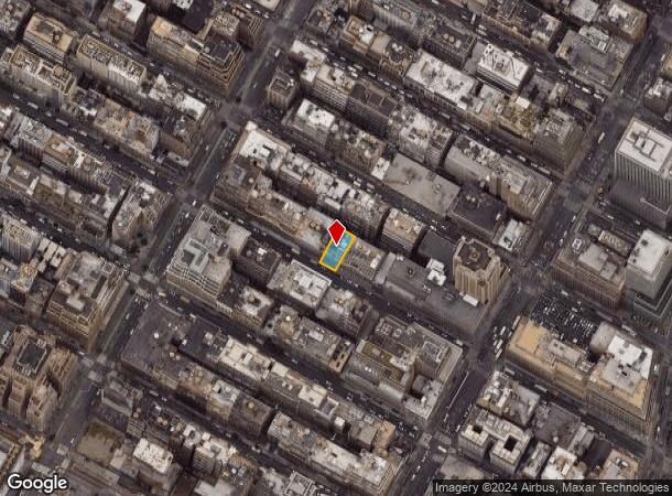  237 W 37Th St, New York, NY Parcel Map