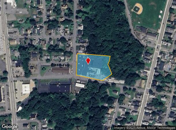  57 Plain St, Clinton, MA Parcel Map