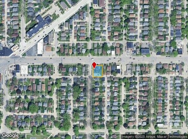  2304 S 66Th St, Milwaukee, WI Parcel Map