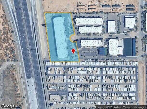  2453 W Parkside Ln, Phoenix, AZ Parcel Map
