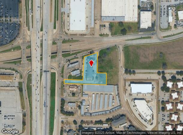  2712 E Abram St, Arlington, TX Parcel Map