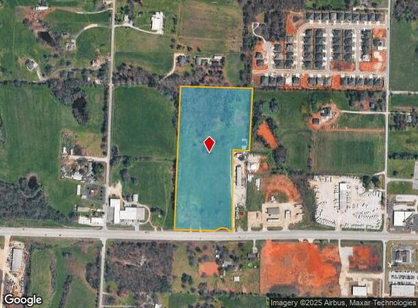  1550 W Henri De Tonti Blvd, Tontitown, AR Parcel Map