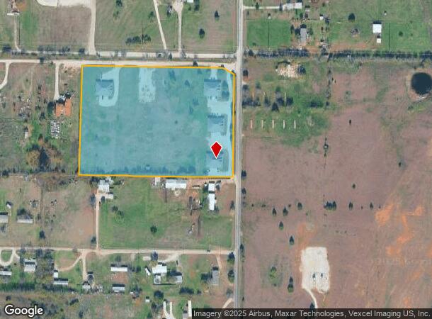 2675 Lovers Ln, Krum, TX Parcel Map