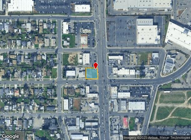  7315 N Blackstone Ave, Fresno, CA Parcel Map