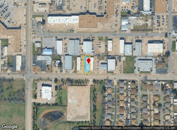  2405 W Arkansas Ln, Pantego, TX Parcel Map