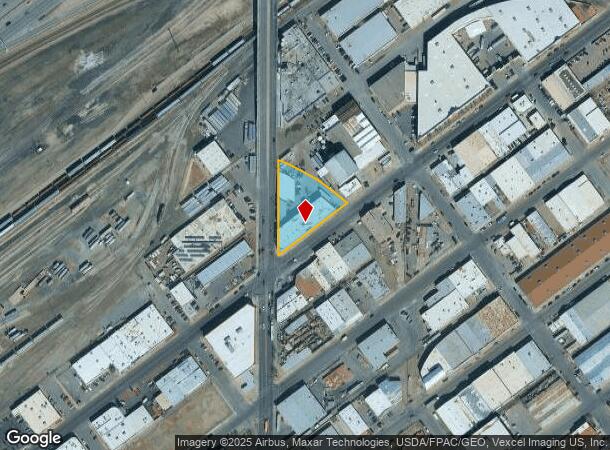 1609 Texas Ave, El Paso, TX Parcel Map