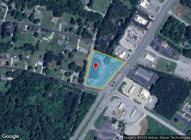  2015 S Main St, Farmville, VA Parcel Map