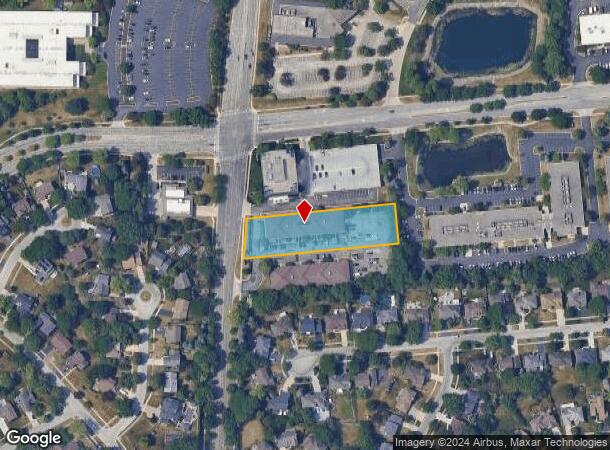  1754 N Washington St, Naperville, IL Parcel Map