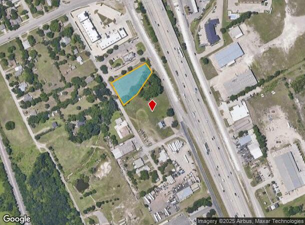  407 S Interstate 45 Service Rd, Hutchins, TX Parcel Map