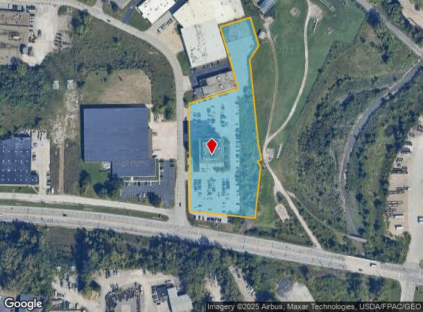  5755 Granger Rd, Independence, OH Parcel Map