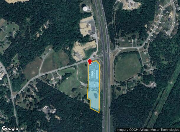  7401 Moores Rd, Brandywine, MD Parcel Map