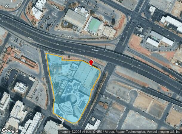 400 Stewart Ave, Las Vegas, NV Parcel Map