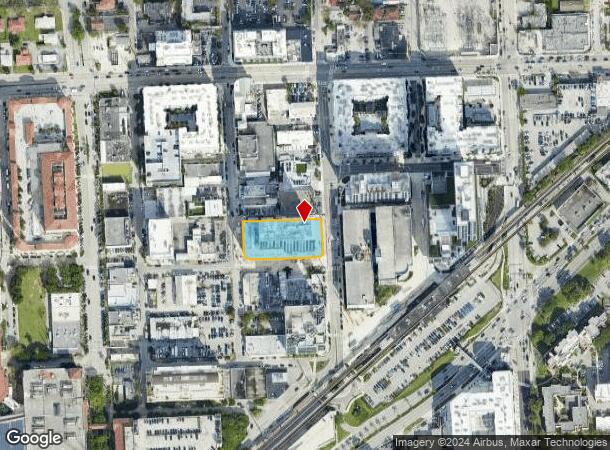  3811 Shipping Ave, Miami, FL Parcel Map