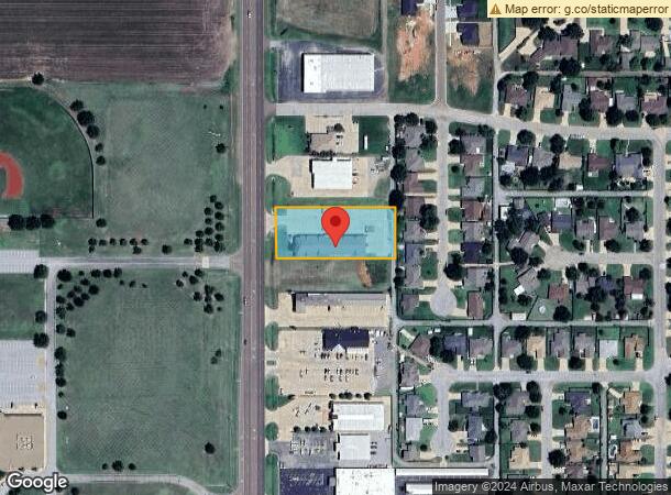  3210 N Main St, Altus, OK Parcel Map