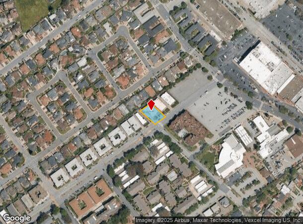 290 Richmond Dr, Millbrae, CA Parcel Map
