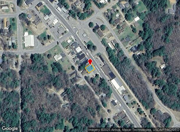 7223 Bradley St, Lake Tomahawk, WI Parcel Map