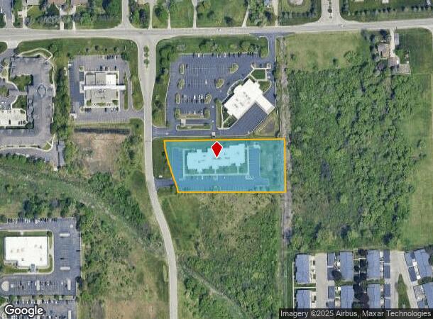 1055 Charter Dr, Flint, MI Parcel Map