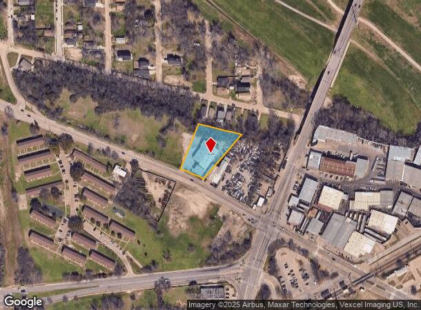  1609 E 8Th St, Dallas, TX Parcel Map