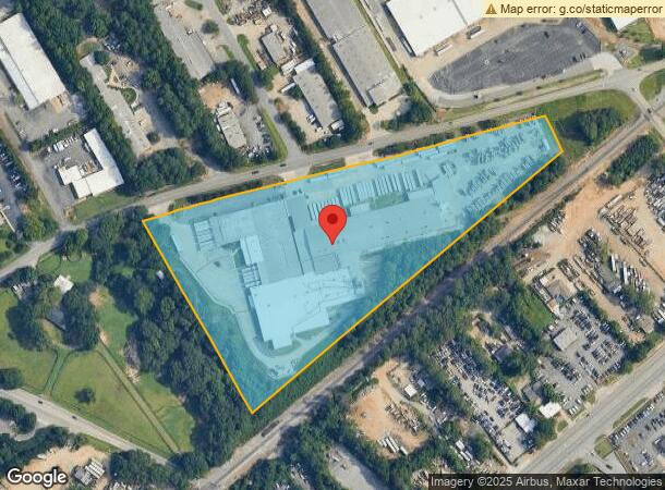 4464 S Old Peachtree Rd, Berkeley Lake, GA Parcel Map