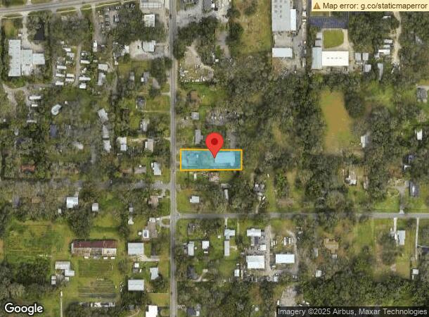  5307 N Falkenburg Rd, Tampa, FL Parcel Map