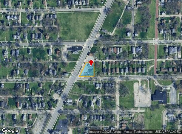 1712 N Detroit Ave, Toledo, OH Parcel Map