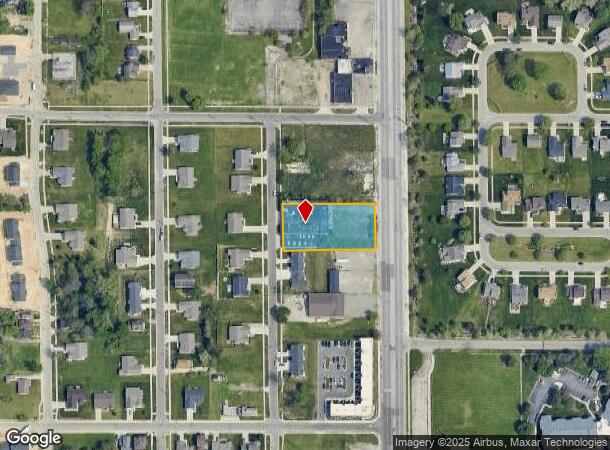  1404 Chippewa St, Flint, MI Parcel Map