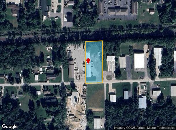  1610 3Rd St, Osceola, IN Parcel Map